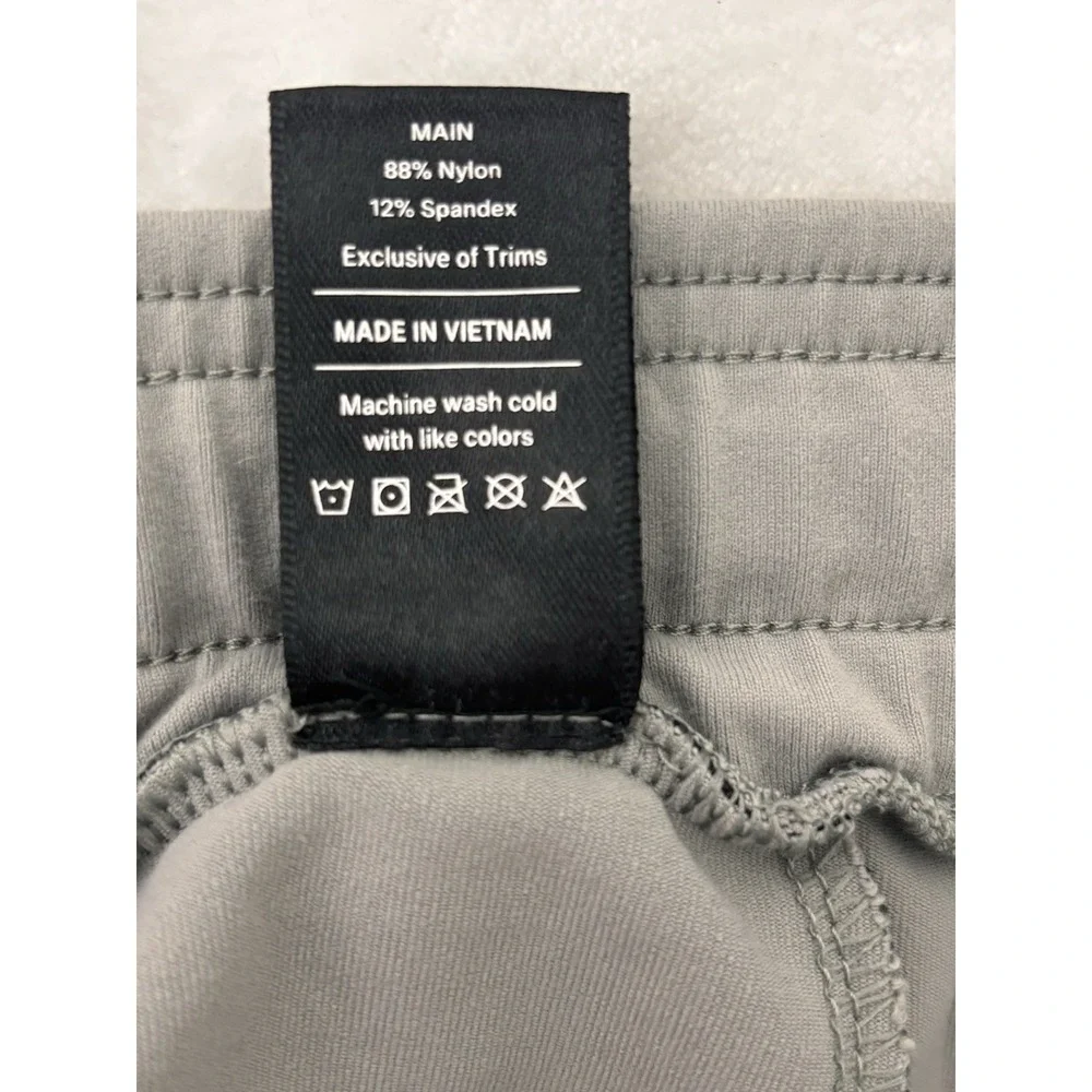 PUBLIC REC Mens All Day Pants Light Grey Stretch Zip Pocket Casual 36x30 0462
